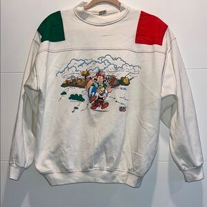 Asterix & Obelix Vintage White Sweater L